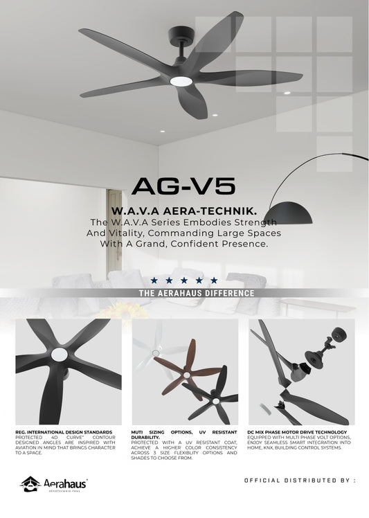 AG-V5 Aerahaus Technik DC Ceiling Fan