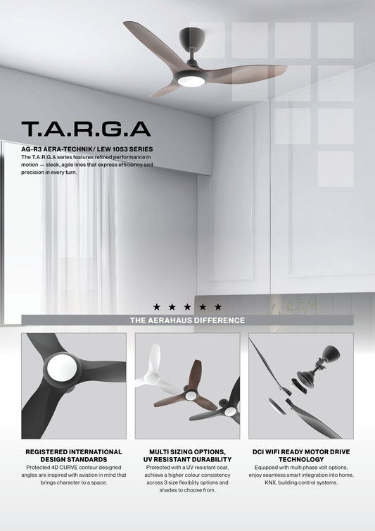AG-R3 Aerahaus Technik DC Ceiling Fan