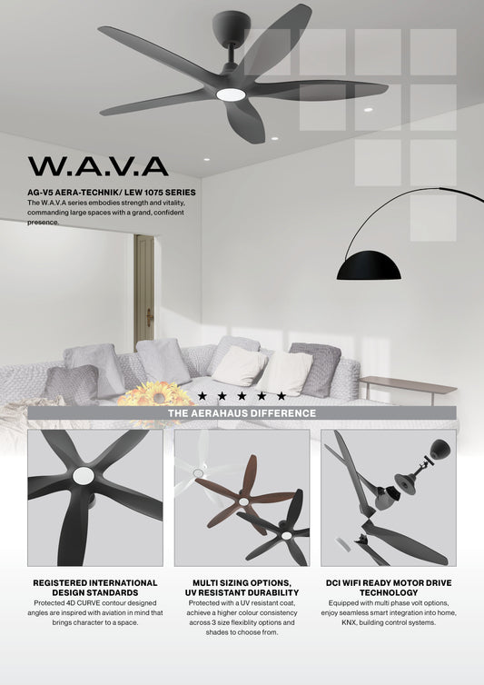 AG-V5 Aerahaus Technik DC Ceiling Fan